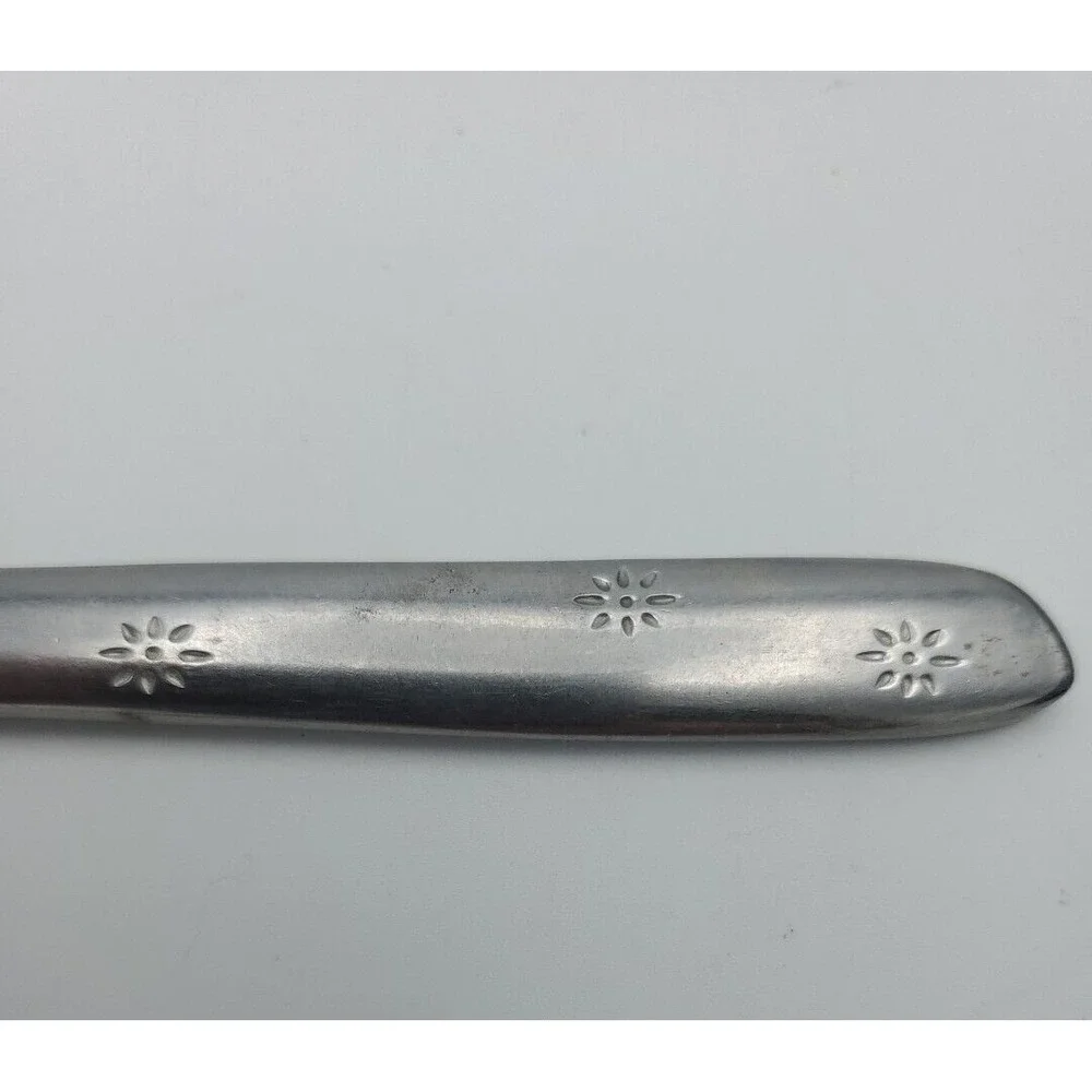 Vtg Superior Stainless Atomic Starburst Night‎ Sky Star MCM Dinner Knife